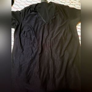 V neck men's dress shirt